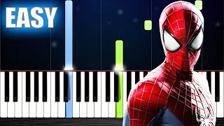 The Amazing Spider Man 2 Theme - EASY Piano Tutorial