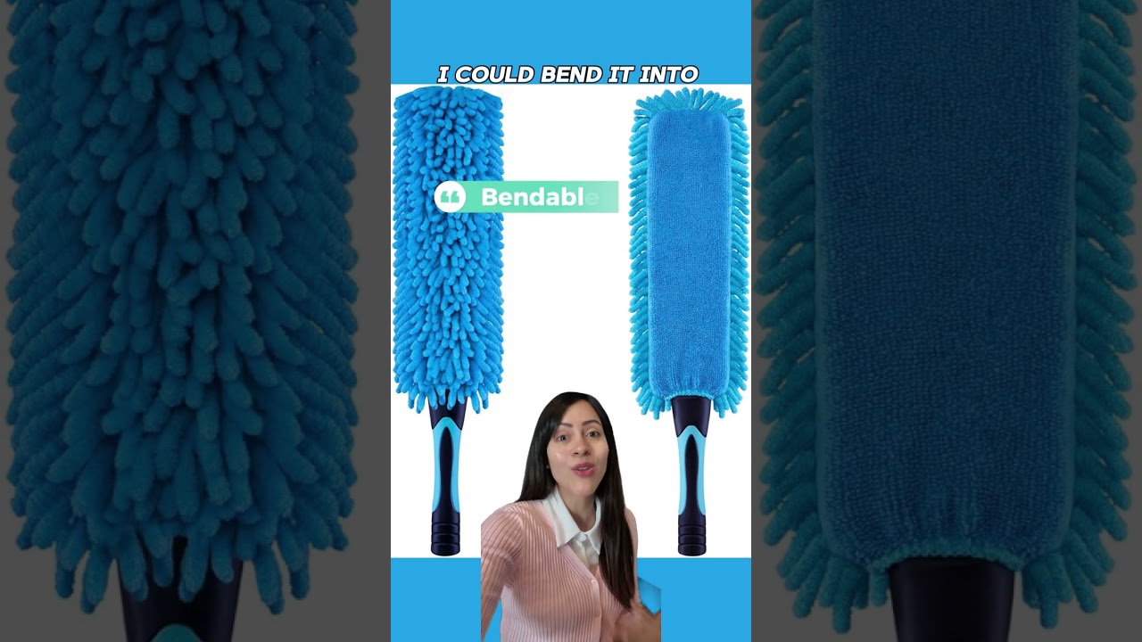 Microfiber Flexible Ceiling Fan Duster with Washab