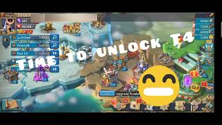 Unlocking T4 Troops | LORDS MOBILE☺️