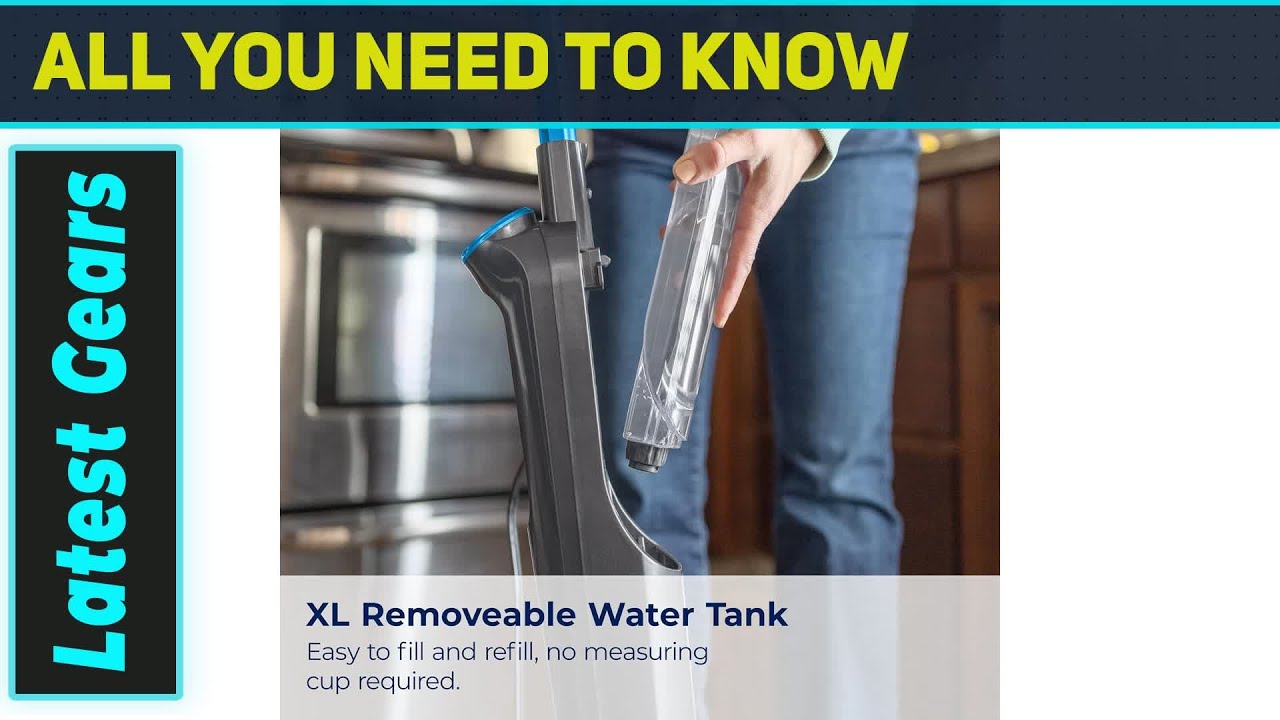 BISSELL SpinWave SmartSteam: Революция в области чистки твердых полов.