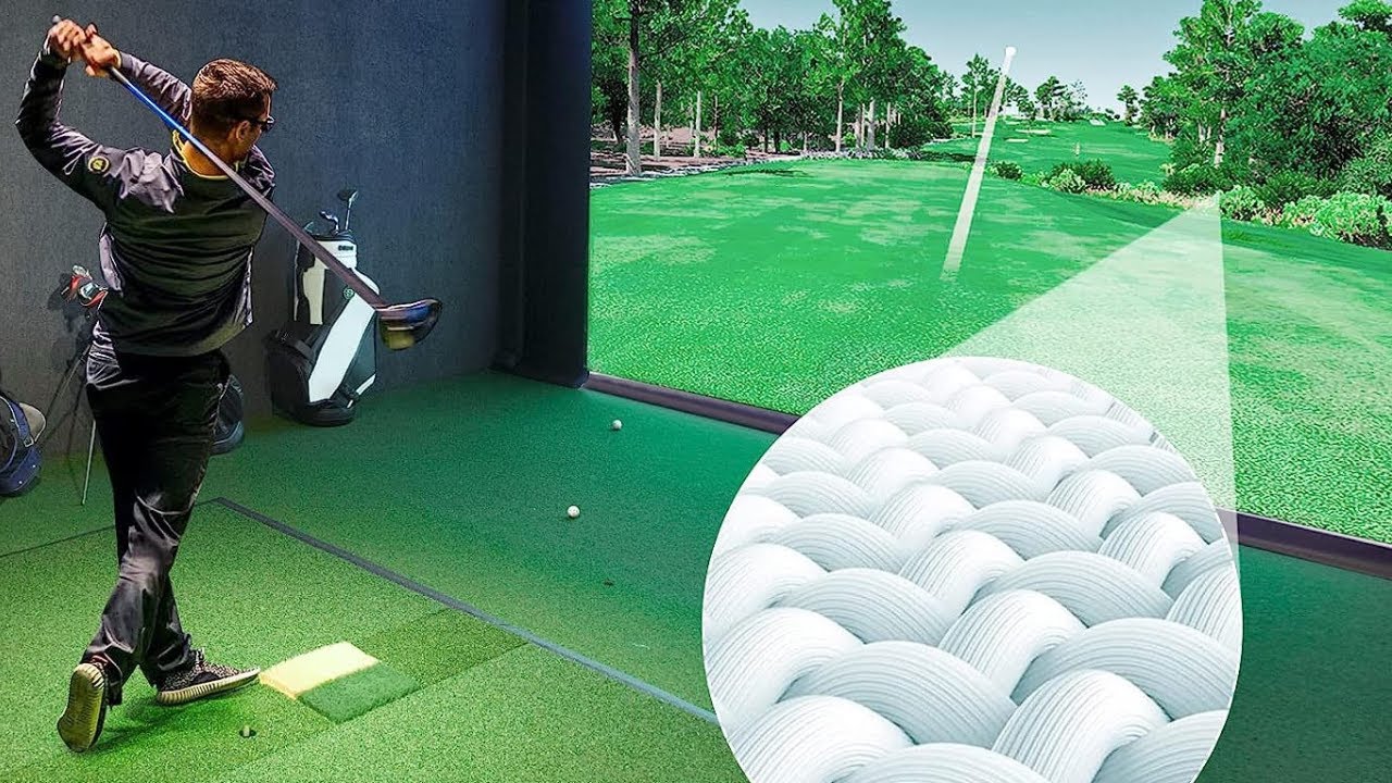 Aikeec Golf Simulator Impact Screen Display Projector Screen for Golf  Training, Indoor Ultra Clear 