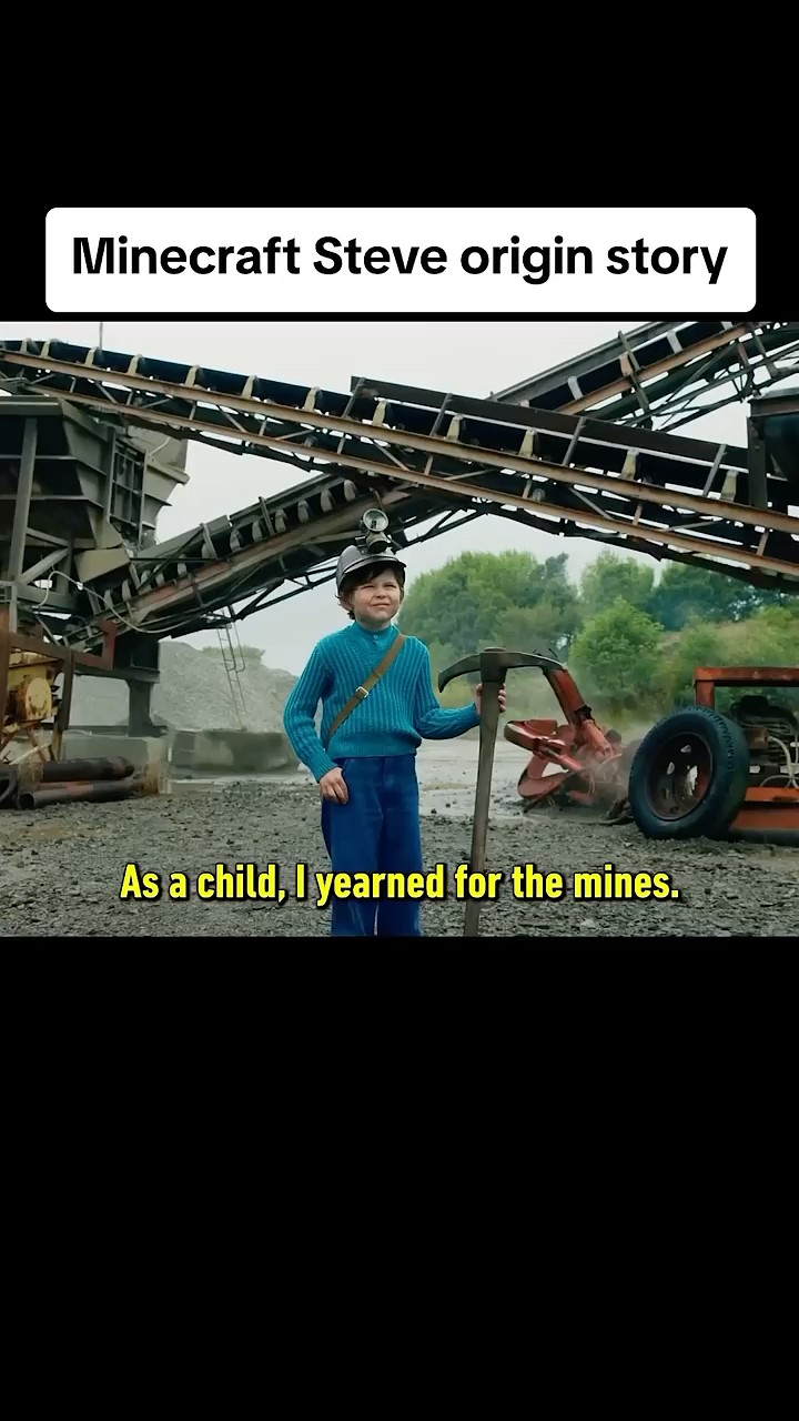 Minecraft Steve’s origin story in the movie! #minecraft #steve #lore #minecraftmovie #jackblack