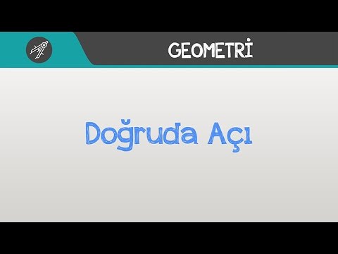 Doğruda Açı