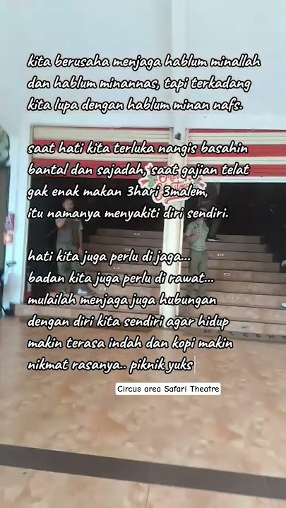 piknik yuk - manjain diri - story