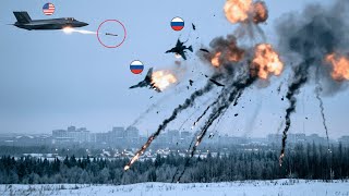 1 MINUTE AGO! U.S. F-35 Shoots Down 5 Russian Su-57 Jets at the Border - ARMA 3