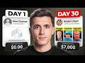 I Blew Up A Faceless YouTube Channel in 30 Days To Prove It's Not Luck