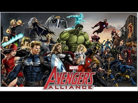 Marvel Avengers Alliance-All Characters(All Moves In Action!)