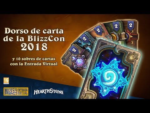 BlizzCon 2018 - Obsequios de la Entrada Virtual en Hearthstone