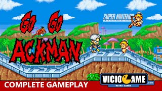 🎮 Go Go Ackman (Super Nintendo) Complete Gameplay