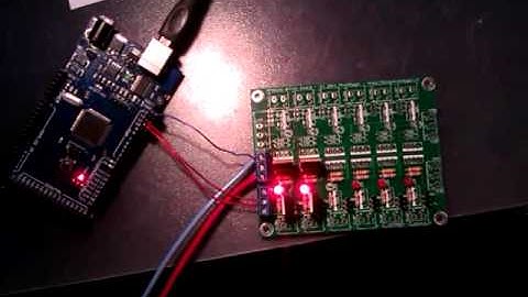 Arduino Driver board test 1 with PWM
