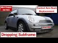 Part 1 of 2 - Dropping Subframe on a Mini Cooper 