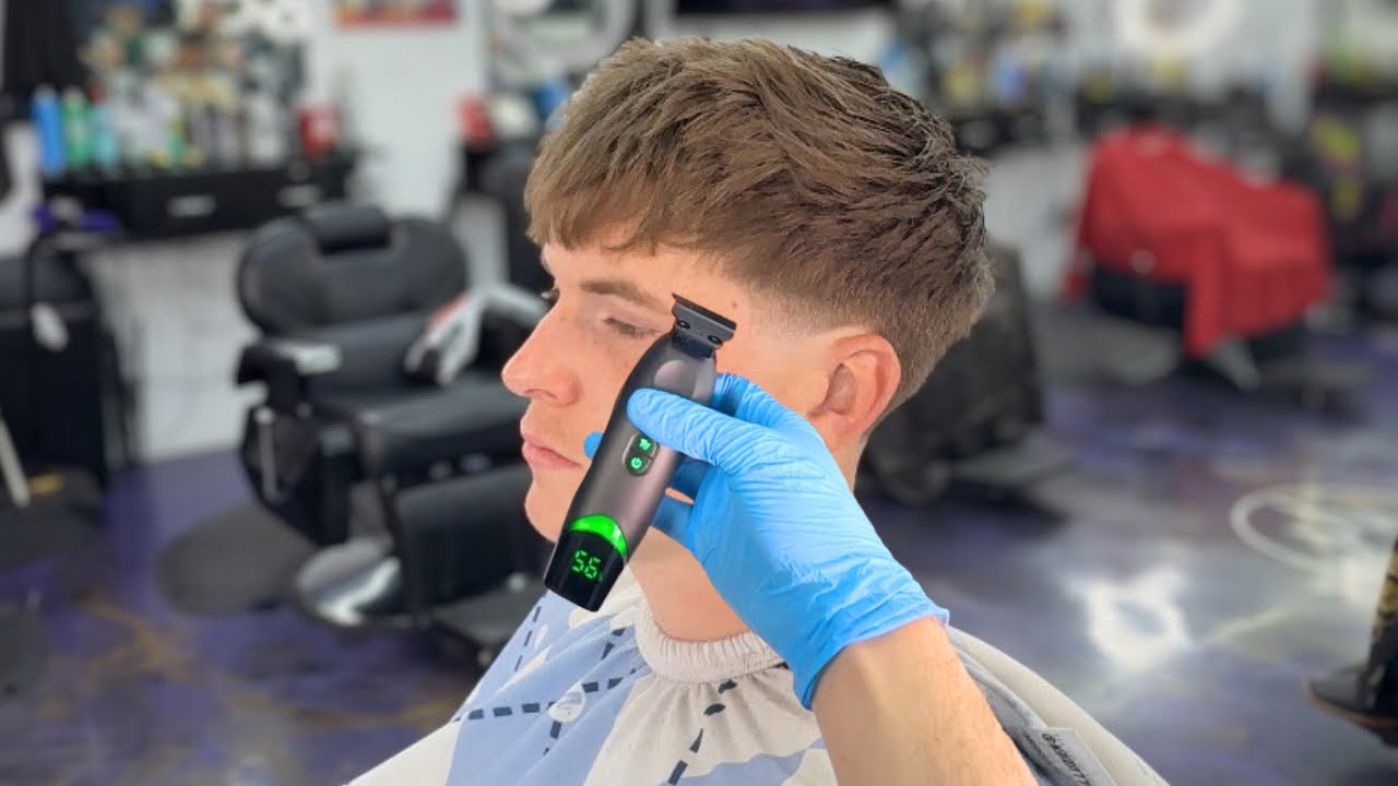 Low Taper Tutorial CLEAN Low Taper Textured Haircut POV Tutorial! - YouTube