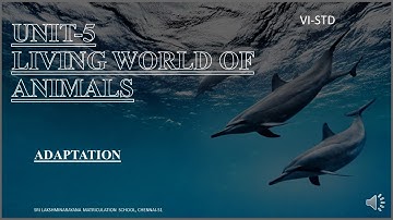 6TH STD SCIENCE LIVING WORLD OF ANIMALS | UNIT-5 (PART-2) | SLN MATRICULATION SCHOOL