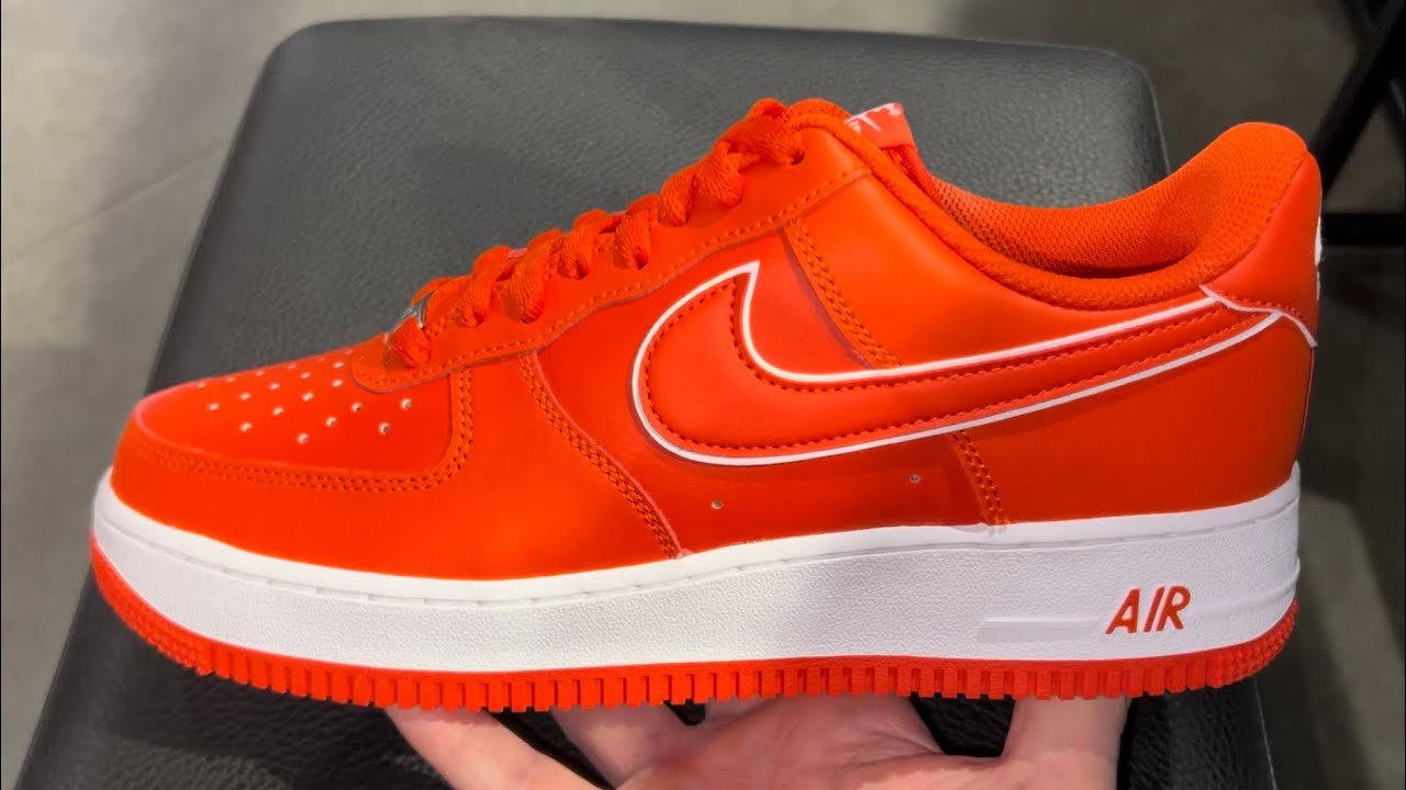 Nike Outlines The Air Force 1 Low In Picante Red - Sneaker News