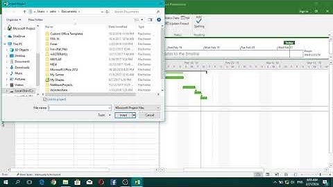 MICROSOFT PROJECT FEATURE (INACTIVE TASKS & SUBPROJECT)