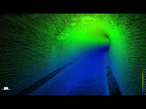 トンネル（水路）SLAMレーザー三次元化（Hovermap）