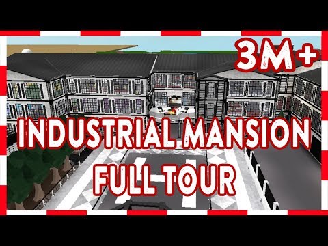 Roblox Welcome To Bloxburg 3 Million Industrial Mansion Full Tour Youtube