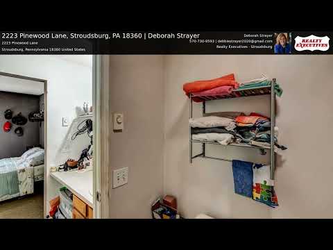 2223 Pinewood Lane, Stroudsburg, PA home video tour