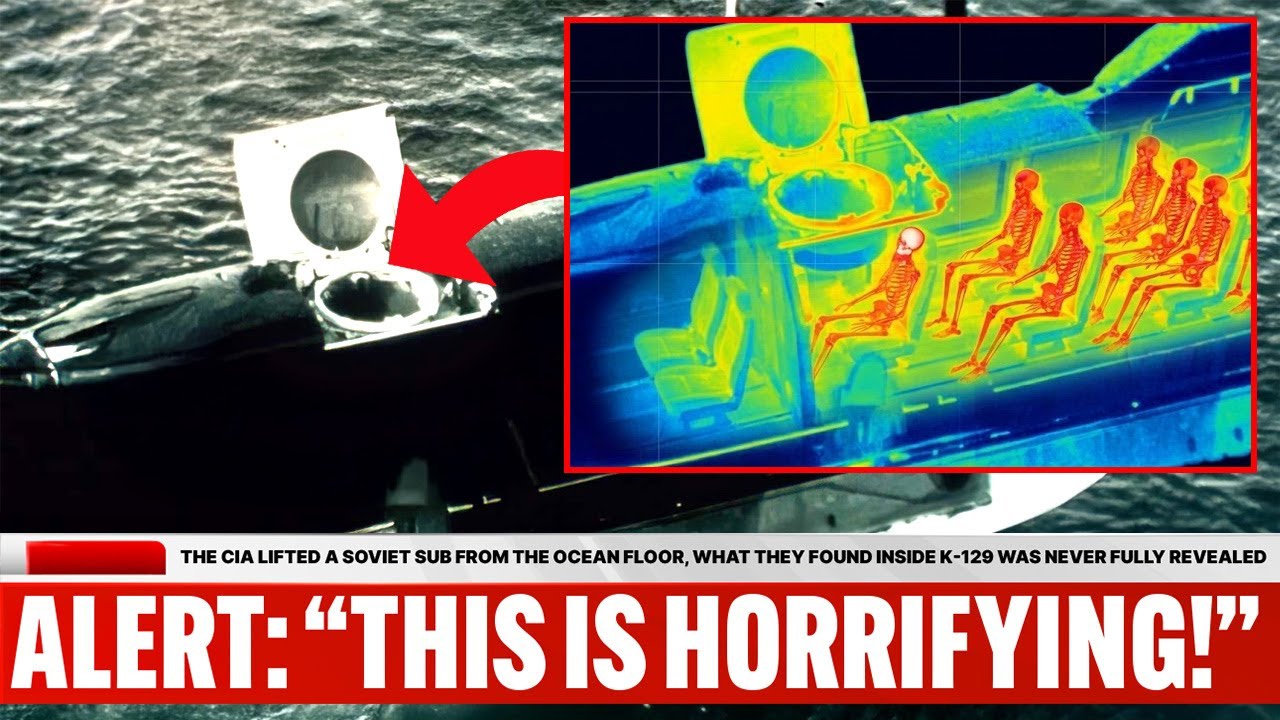 CIA Lifted K-129 Soviet Sub From the Ocean Floor, What They Found Inside Was Hidden Forever