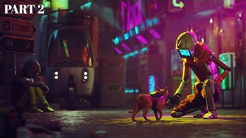 STRAY Gameplay Walkthrough Part 2 FULL GAME (4K 60FPS PS5)-No Commentary