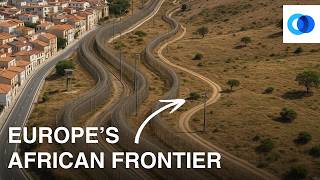 The European City Surrounded By Razor Wire In Africa