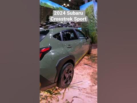 2024 Subaru Crosstrek Sport in Alpine Green - YouTube