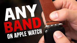 Watch band adapter with springbars for 42mm Apple Watch