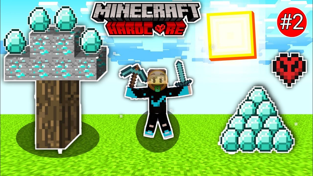 I FOUND DIAMONDS IN MY MINECRAFT HARDCORE | PART 2 | - YouTube