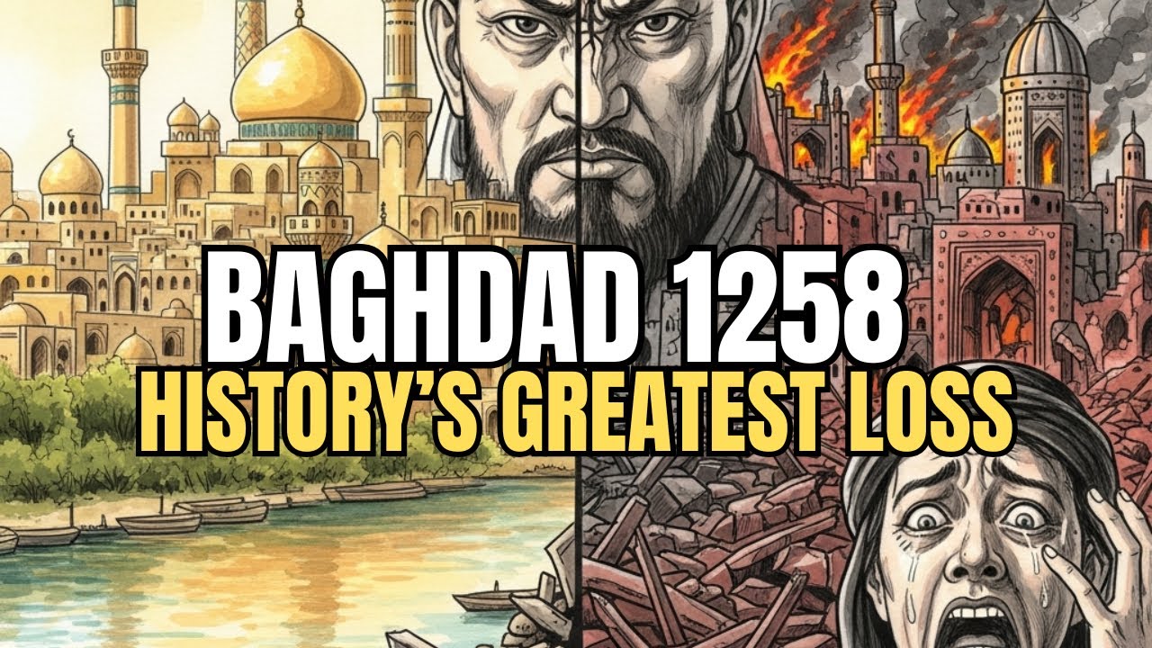 When the Mongols Destroyed Baghdad: The Day Knowledge Died [Islamic Golden Age]