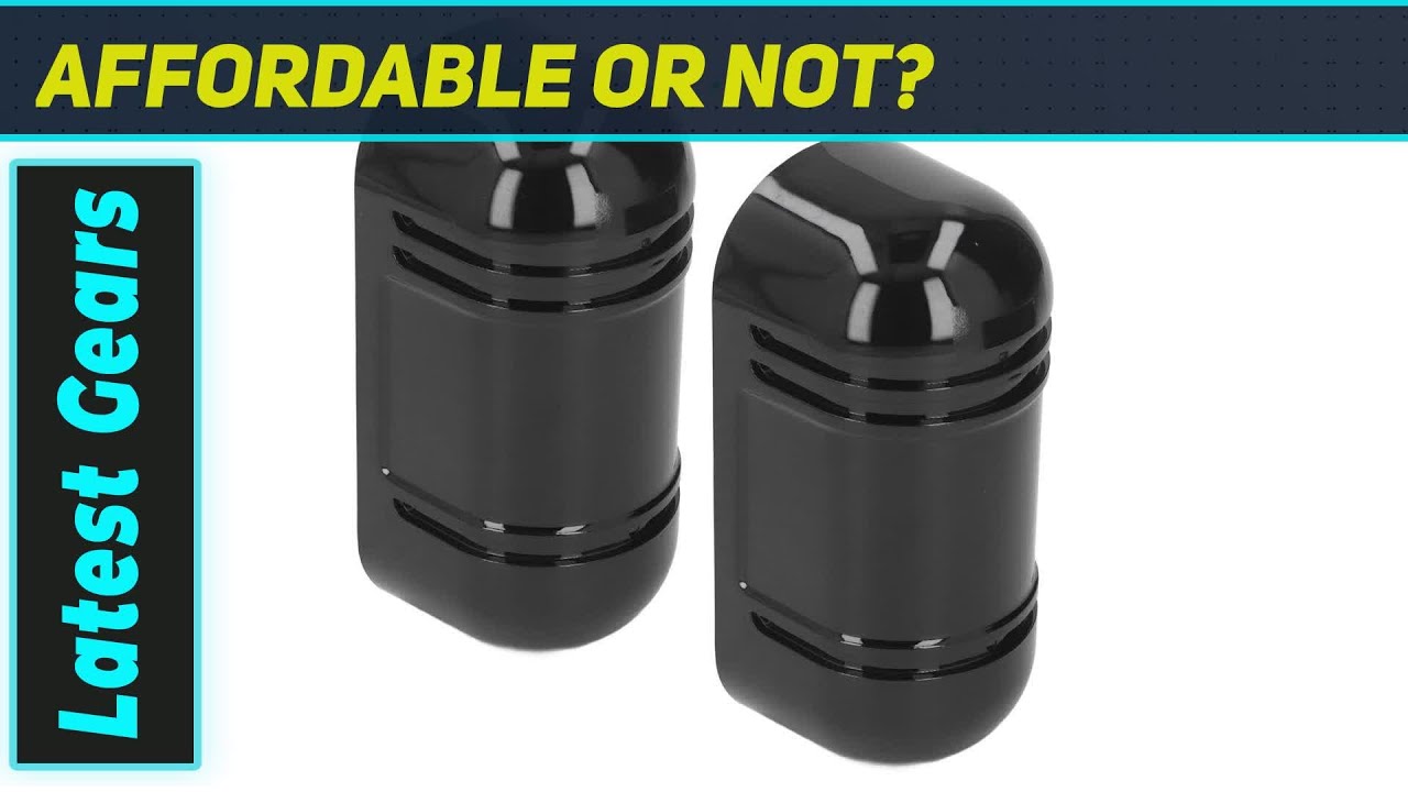 Best Outdoor Intrusion Alarm? Walfront Infrared Beam Sensor System