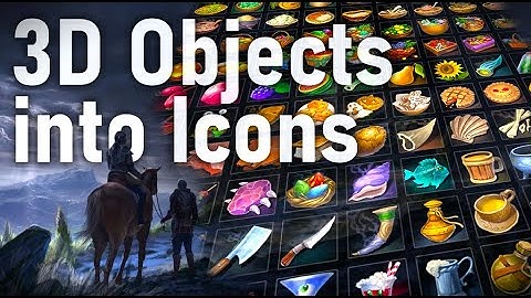 Transform Your 3D Objects into Icons! | Unity Icon Creator Walkthrough.