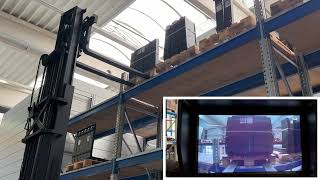 VETTER LIZZARD - Retrofittable camera and laser system for forklift truck
