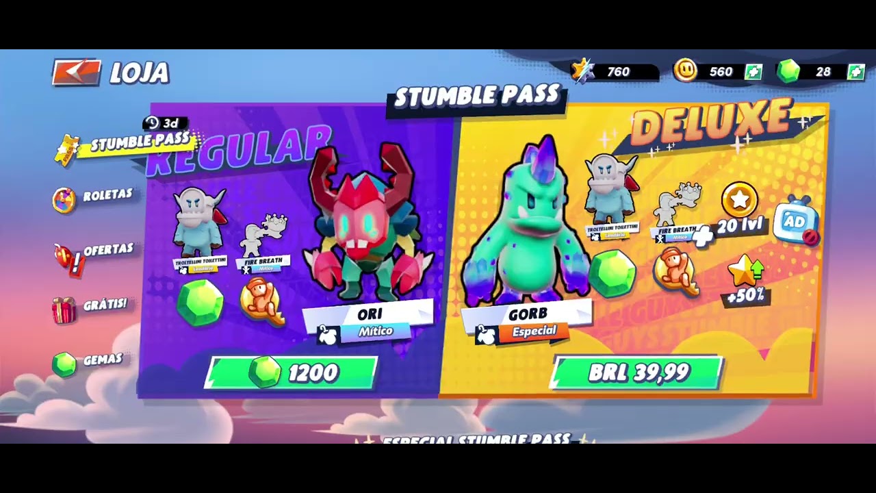  peguei uma Nova skin