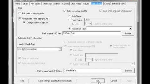 4600 - SpecView Version 3 Trend Chart: Print