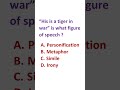 : Is He REALLY a Tiger? 🐯 | Figure of Speech Quiz #english #phonetician #speaking practice