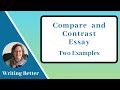 Compare and Contrast Essay: Two Examples