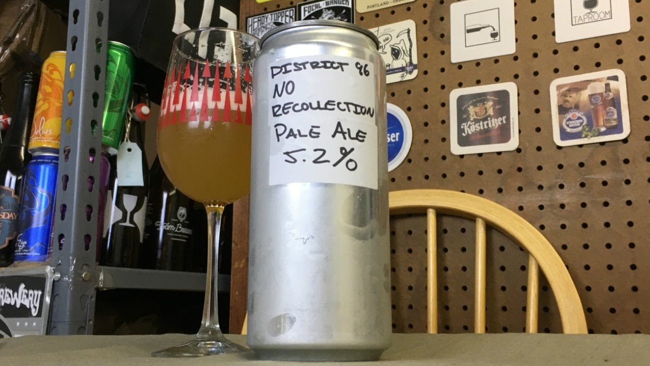 District 96 No Recollection (Nelson Pale Ale) Review - Ep. 