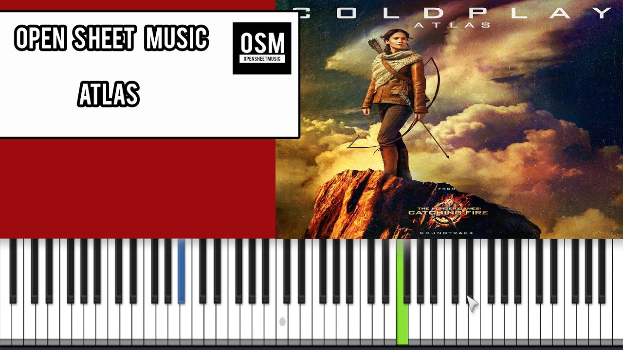 (HOW TO) Coldplay - Atlas | Synthesia | MIDI + SHEET MUSIC | HD - YouTube
