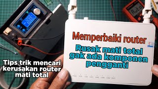 Download lagu Cara Memperbaiki Router Wifi Rusak Mati Total Servis Router XPON GS3101