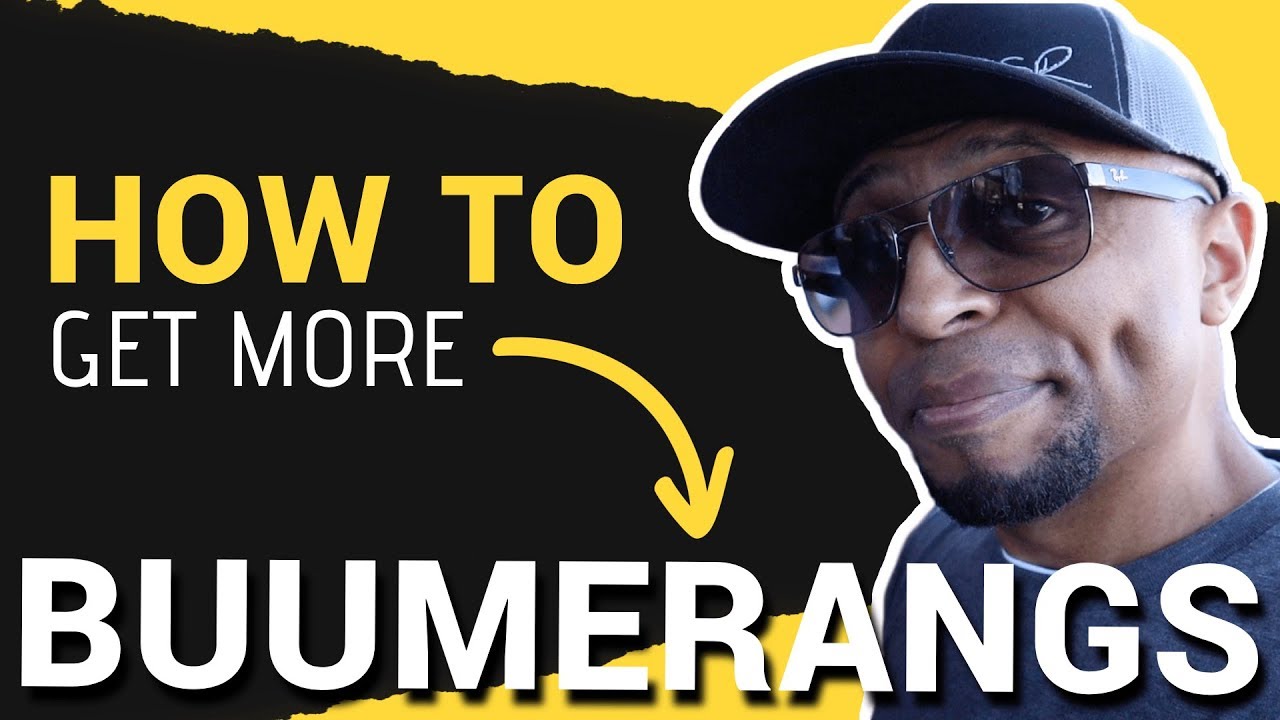 Get More Buumerangs For More iBuumerang Customers