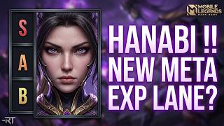 Hanabi New Exp Meta 🔥 Hanabi made Minster’s Ult Her Playground! 😈 | Build and skill Tutorial