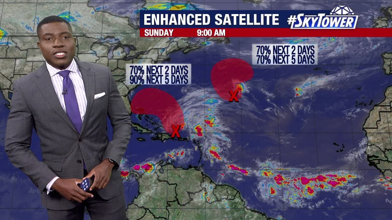 Tropical or subtropical storm to impact Florida this week - YouTube
