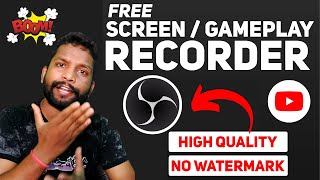 OBS Studio for Screen Recording + Gameplay Recording Tutorial in Hindi ??