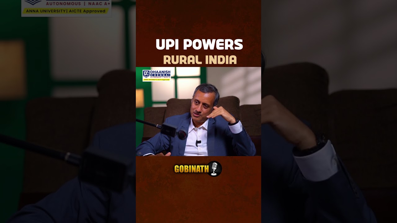 How UPI Enabled Financial Inclusion | Viswanath Krishnamurthy, CRO(NPCI) | Gobinath 