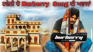 BURBERRY | SIDHU MOOSE WALA | MOOSE TAPE |ROYAL BANDA