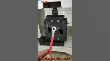JCW-30T Servo Motorized Lug Crimping Machine丨Hexagonal Crimp Applicator丨Hexagonal Crimp Profile