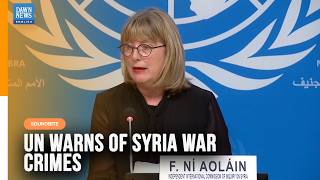 UN Warns Israeli Military Activity in Syria Could Amount to War Crimes | 49 Syrians Detained | Dawn