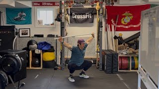 ELEMENT Stimulus, Scaling, + Tips: “Overhead Squat Heavy Singles Descending Ladder”