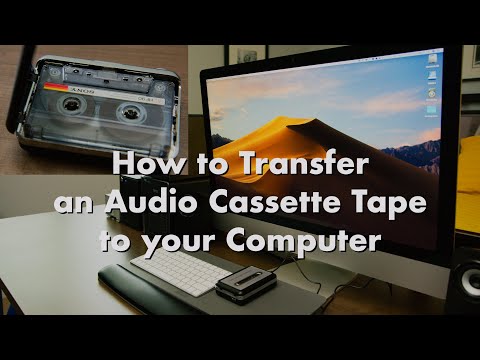 Video: Digitizing Audio Cassettes: How Can You Digitize A Recording Through A Laptop At Home? What Programs Will Help To Rewrite To A Computer, USB Flash Drive Or Disk? Player For Digitiz