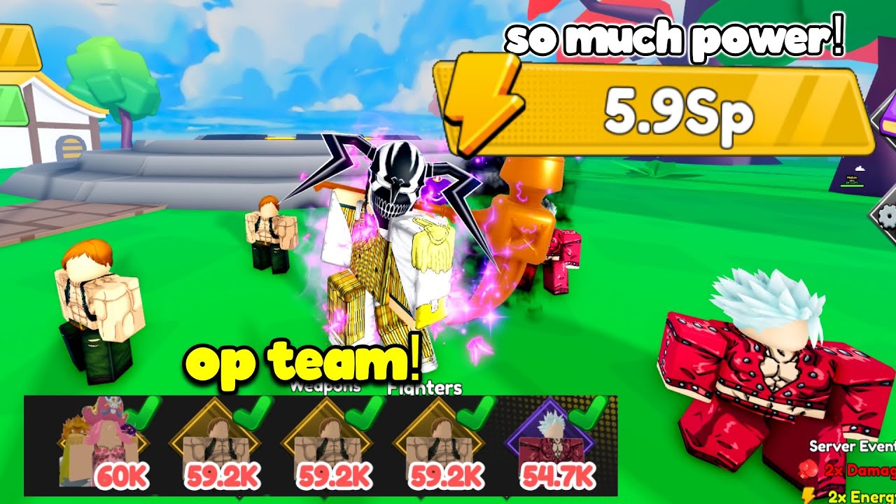 I Got Insane weapons and fighters and became op ( Roblox Anime Swords ...